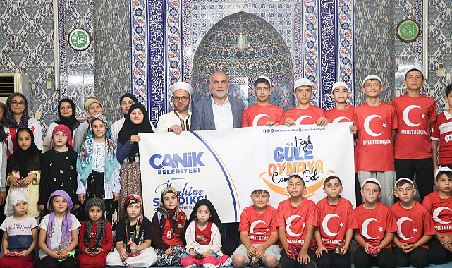 Canik’te camiye gelen çocuklara hediye kampanyasında başvuru süresi uzatıldı