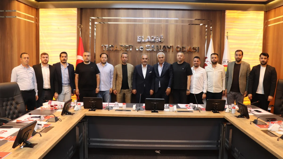 Elazığspor Başkanı TSO’yu ziyaret etti, şampiyonluk mesajı verdi