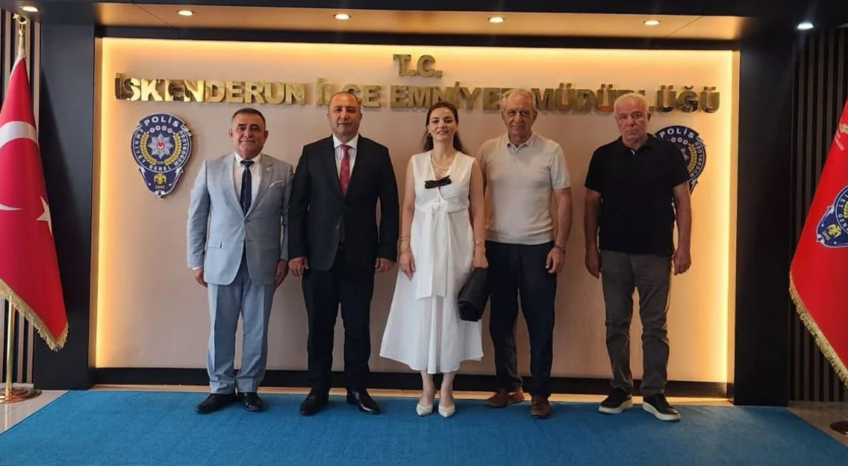 ARİAD’dan İskenderun Emniyet Müdürü’ne ziyaret