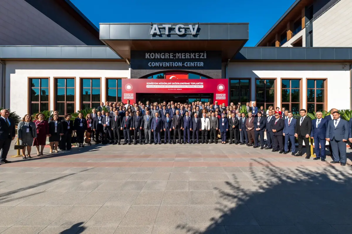 Adalet Bakanlığı 81 ilden komisyon müdürlerini topladı