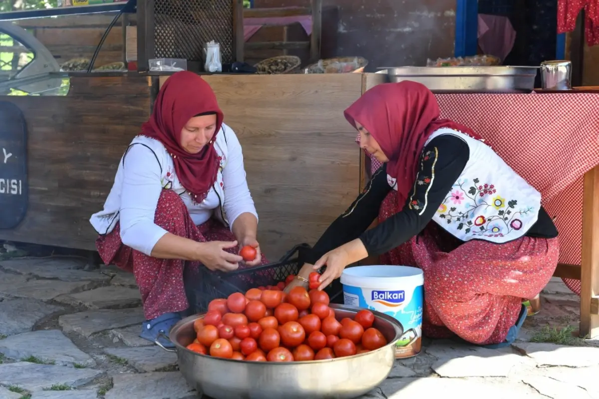 Altınköy’de kışa hazırlık: Gelenekler yaşatılıyor