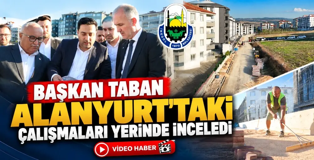 İnegöl’de 26 sokakta tretuvar ve parke taşı çalışması