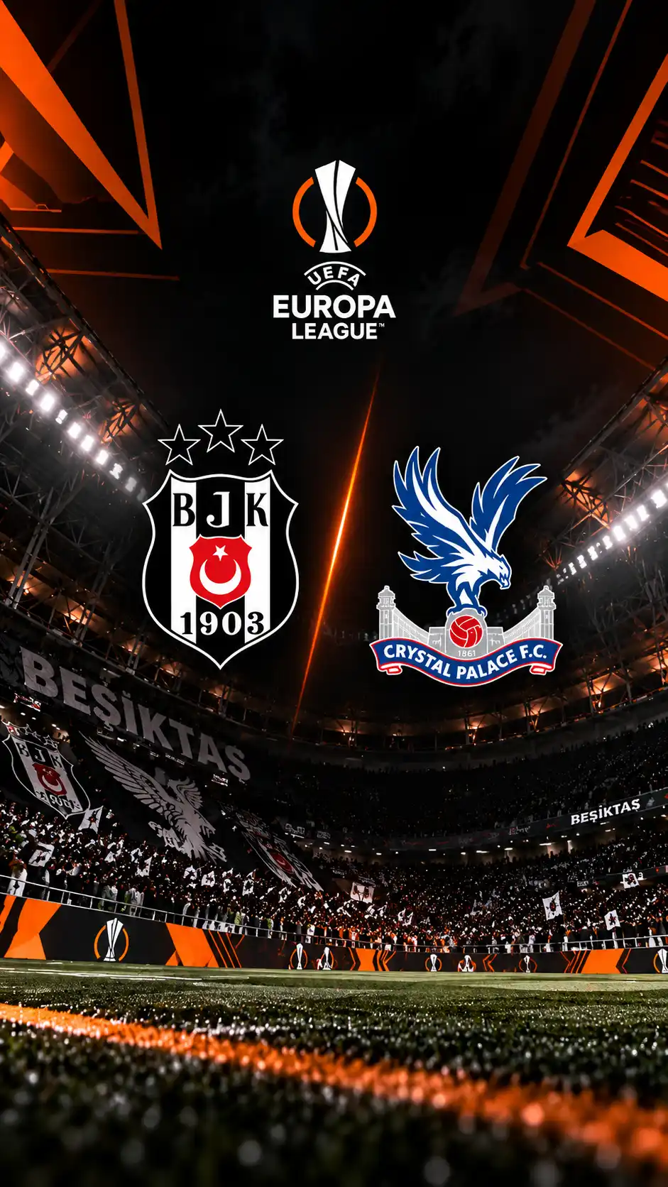 Beşiktaş, Crystal Palace ile 2-2 berabere kaldı