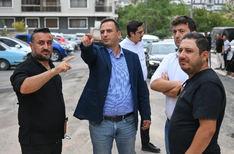 Bornova’da altyapı sonrası üstyapı çalışmaları başladı