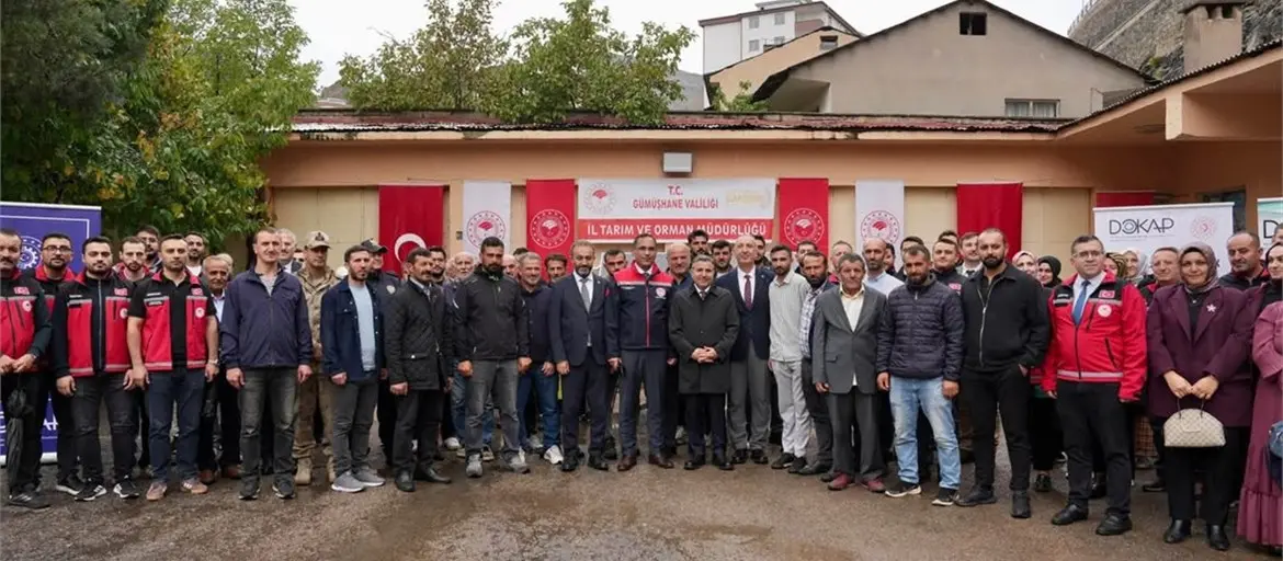 Gümüşhane’de hayvancılık projeleri kapsamında ekipman dağıtıldı