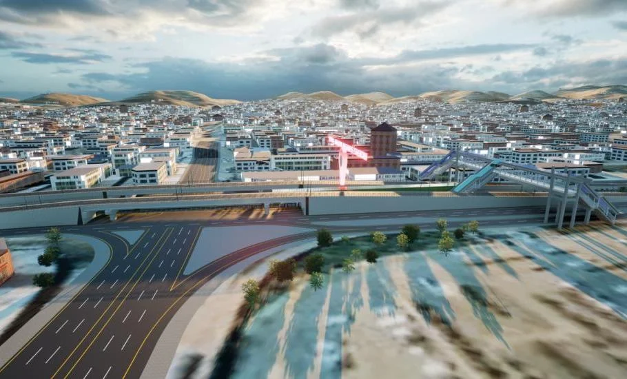 Şanlıurfa’da Eyyübiye Köprülü Kavşağı çalışmaları sürüyor
