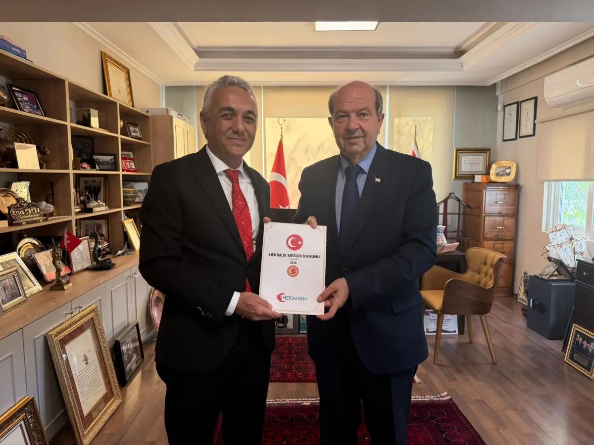 HEKİMSEN, Hekimlik Meslek Yasası taslağını Tatar’a sundu