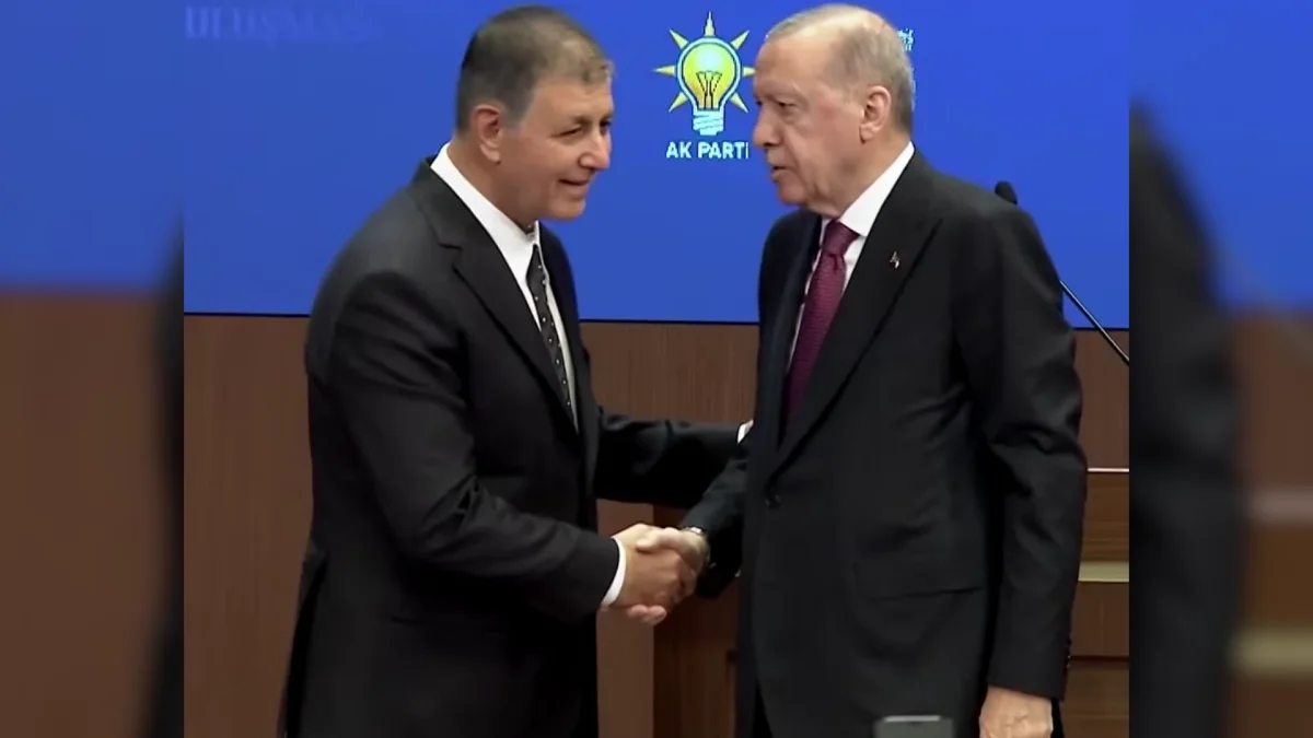 Cemil Tugay AK Parti’ye katıldı