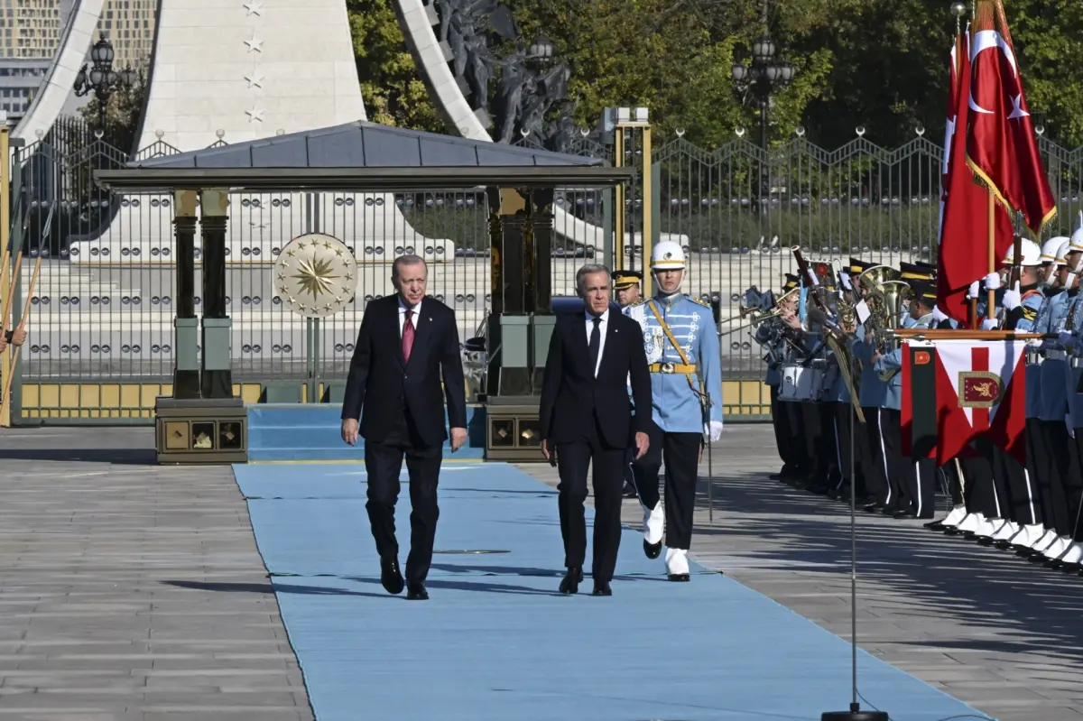 Erdoğan ile Kanada Başbakanı Mark Carney Ankara’da görüştü