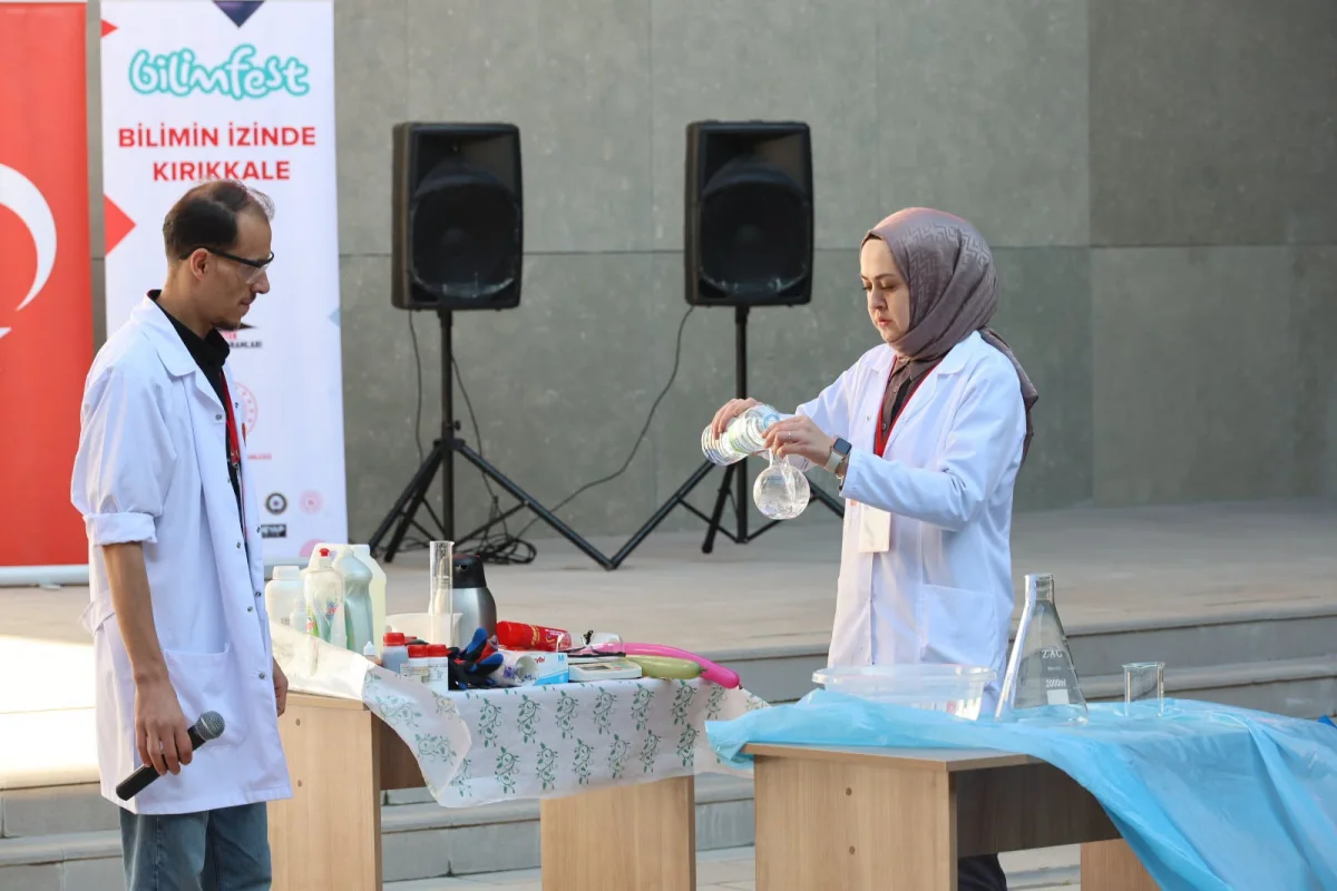 Kırıkkale’de BilimFest: Öğrenciler deneylerle buluştu