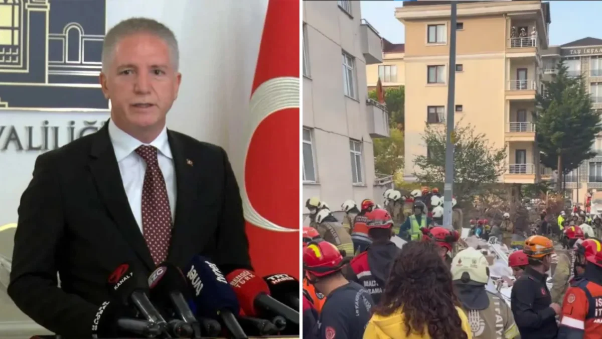 Maltepe’de bina çöktü: 2 ölü, 3 kişiden umut kesilmedi