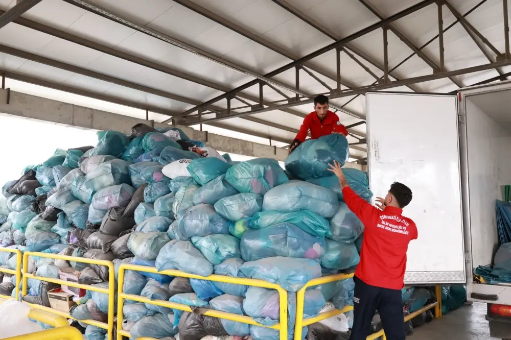 Osmangazi’de 9 ayda binlerce ton atık toplandı