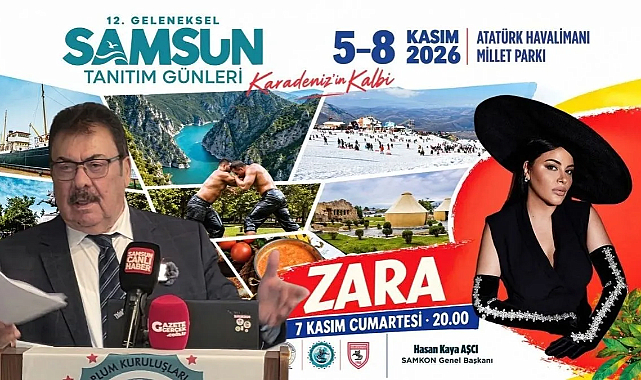 Samsun Tanıtım Günleri İstanbul’da yapılacak