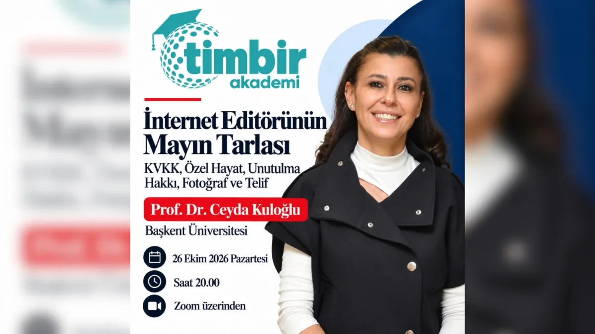 TİMBİR Akademi’den internet editörlerine hukuk eğitimi