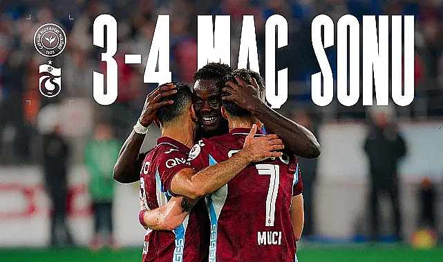 Trabzonspor’dan 2-0 geriden gelip Rizespor’u devirdi