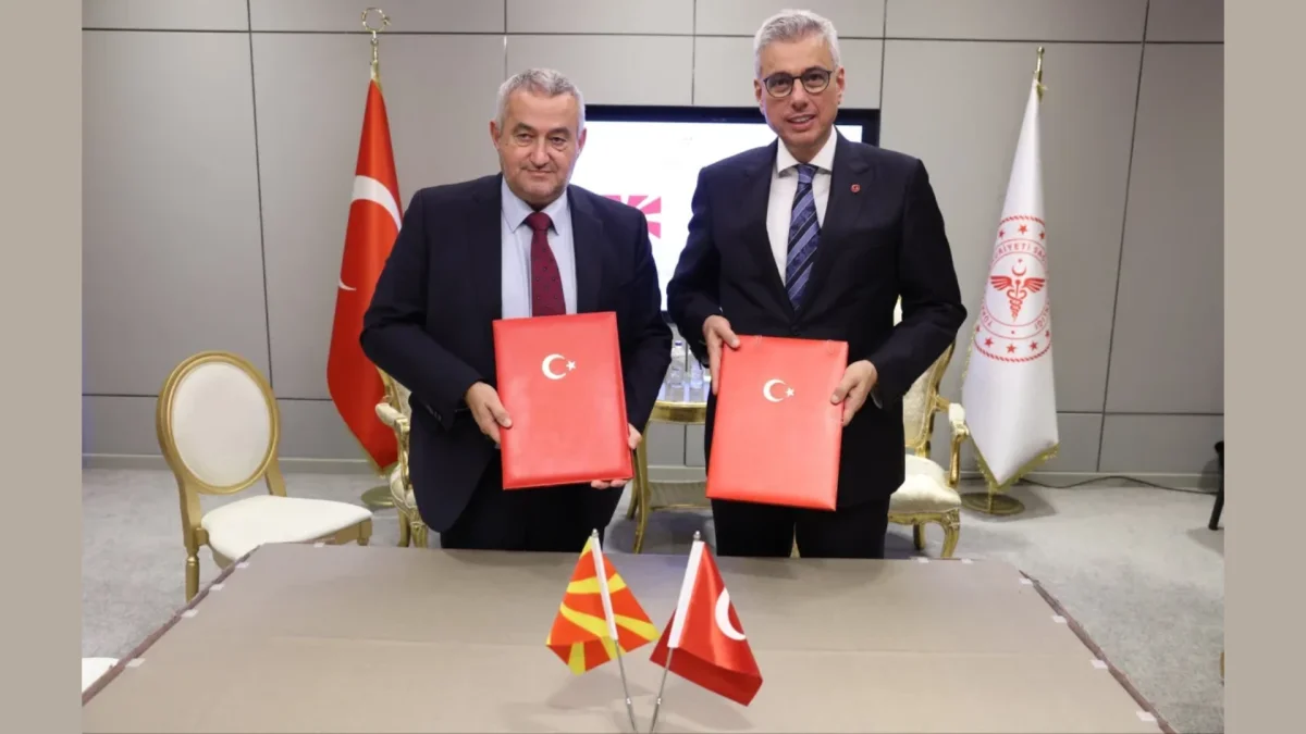 Türkiye ve Kuzey Makedonya sağlıkta mutabakat imzaladı