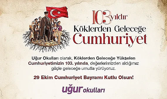 Uğur Okulları Cumhuriyet Bayramı’nı kutladı